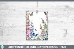 GorgeousAdd a Name Flowers Air Freshener design.