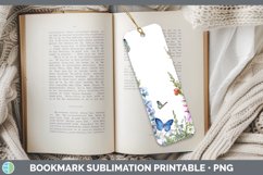 GorgeousAdd a Name Flowers Bookmark design.