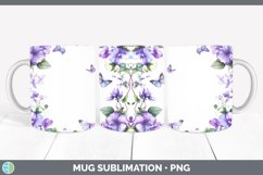 GorgeousAdd a Name Flowers Mug Wrap design.