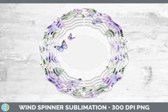 GorgeousAdd a Name Flowers Wind Spinner design.