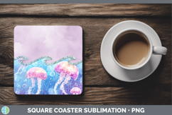 GorgeousAdd A Name Square Coaster design.
