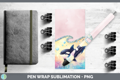 GorgeousAdd A Name Pen Wrap design.