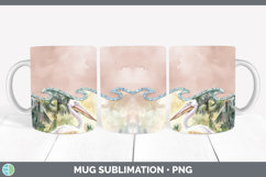 GorgeousAdd A Name Mug Wrap design.