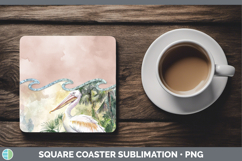 GorgeousAdd A Name Square Coaster design.
