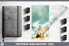 GorgeousAdd A Name Pen Wrap design.