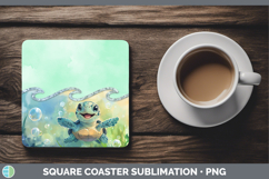 GorgeousAdd A Name Square Coaster design.