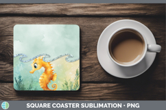 GorgeousAdd A Name Square Coaster design.