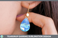 GorgeousAdd A Name Teardrop Earrings design.