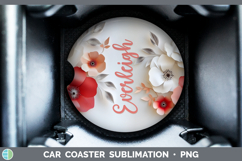 GorgeousAdd Name 3D Car Coaster design.