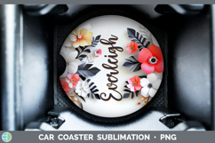 GorgeousAdd Name 3D Car Coaster design.