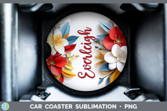 GorgeousAdd Name 3D Car Coaster design.