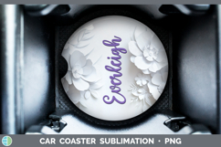 GorgeousAdd Name 3D Car Coaster design.