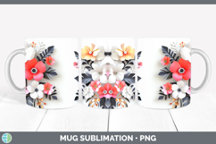 GorgeousAdd Name 3D Mug Wrap design.