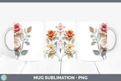 GorgeousAdd Name 3D Mug Wrap design.