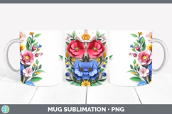 GorgeousAdd Name 3D Mug Wrap design.