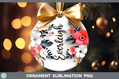 GorgeousAdd Name 3D Ornament design.