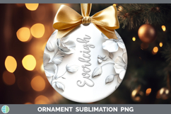 GorgeousAdd Name 3D Ornament design.