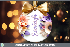 GorgeousAdd Name 3D Ornament design.