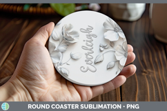 GorgeousAdd Name 3D Round Coaster design.