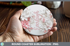 GorgeousAdd Name 3D Round Coaster design.