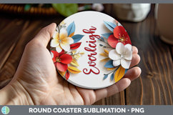 GorgeousAdd Name 3D Round Coaster design.