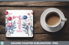GorgeousAdd Name 3D Square Coaster design.