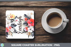 GorgeousAdd Name 3D Square Coaster design.