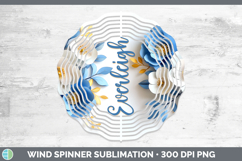 GorgeousAdd Name 3D Wind Spinner design.