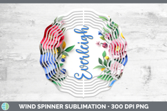 GorgeousAdd Name 3D Wind Spinner design.