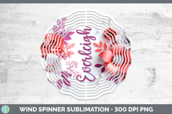 GorgeousAdd Name 3D Wind Spinner design.