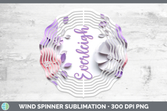 GorgeousAdd Name 3D Wind Spinner design.