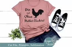 Rise and Shine - SVG, Sublimation, Printable Product Image 1