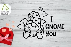 Valentines svg Valentine's day svg Valentine gnomes svg file Product Image 3