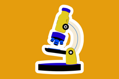Hand Drawn Science and Biology Clipart Laboratory Product Image 9