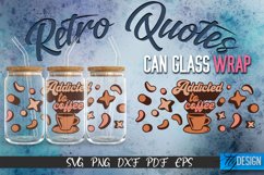 Glass Can Wrap SVG | Retro Wrap SVG | Glass Can Bundle Product Image 5