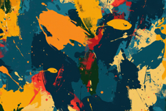 Paint Style Abstract Background Wallpaper Product Image 1