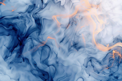 Blue and White Abstract Painting Background Wallpaper Product Image 1