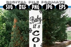 Christmas Porch Wood Sign SVG Product Image 3