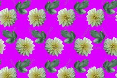 12 Seamless colorful FLOWER patterns bundle. Digital Paper Product Image 5