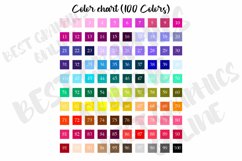 100 Confetti dots digital papers Paint dots background paper Product Image 4