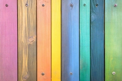 color wooden planks table Product Image 1