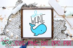 Oh Whale - A Quote SVG Product Image 1