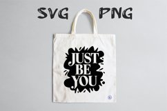 Just be you quote Svg Png Product Image 1