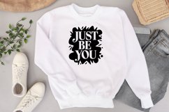 Just be you quote Svg Png Product Image 2