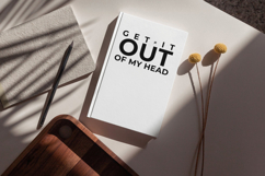 ADHD notebook cover SVG featuring a chaos brain inspired design, suitable for creating journal, planner, and notebook covers using Cricut or Silhouette, ideal for expressive and creative designs.