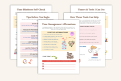 ADHD Time Management Worksheets 2026 &amp;2027 Product Image 3