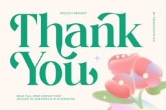 Adjust Smile - Bold Tall Serif Display Font Product Image 20