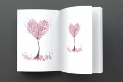 Family Tree of life PNG, Love Heart Tree Vector illustration Product Image 4