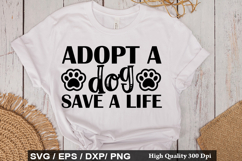 Rescue Dog SVG Design - Adopt Don't Shop Product Image 4