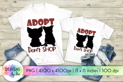 Animal Adoption Sublimation | Dog Lover | Cat Lover Product Image 1